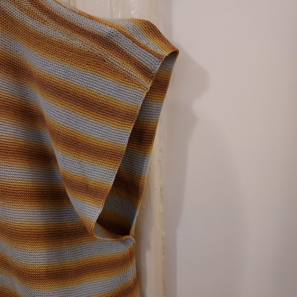 Lafayette 148 New York cotton silk poncho one size - Picture 2 of 7